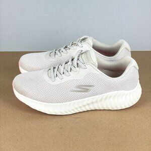 Skechers Go Run Now Calumet No Tie Running Shoes Womens 11 Natural Low Top